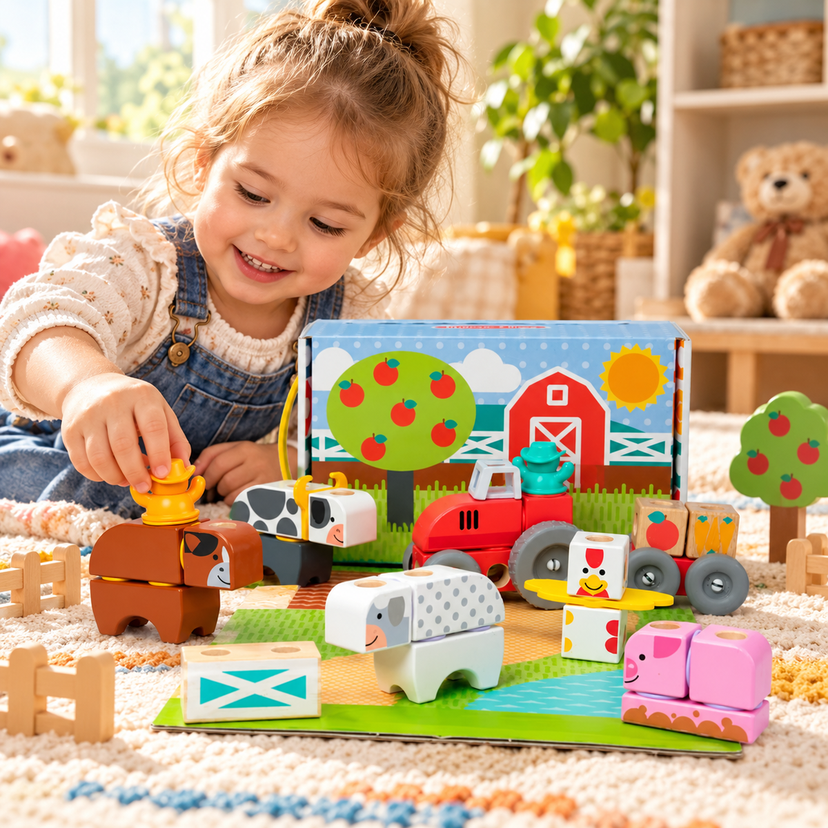 Build & Play Farm Blocks
