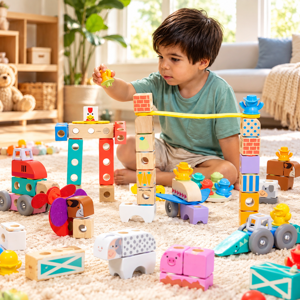 Build & Play Farm Blocks