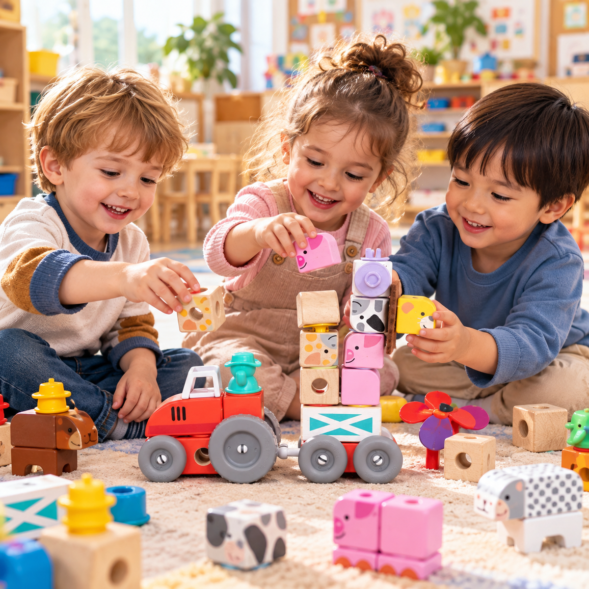 Build & Play Farm Blocks