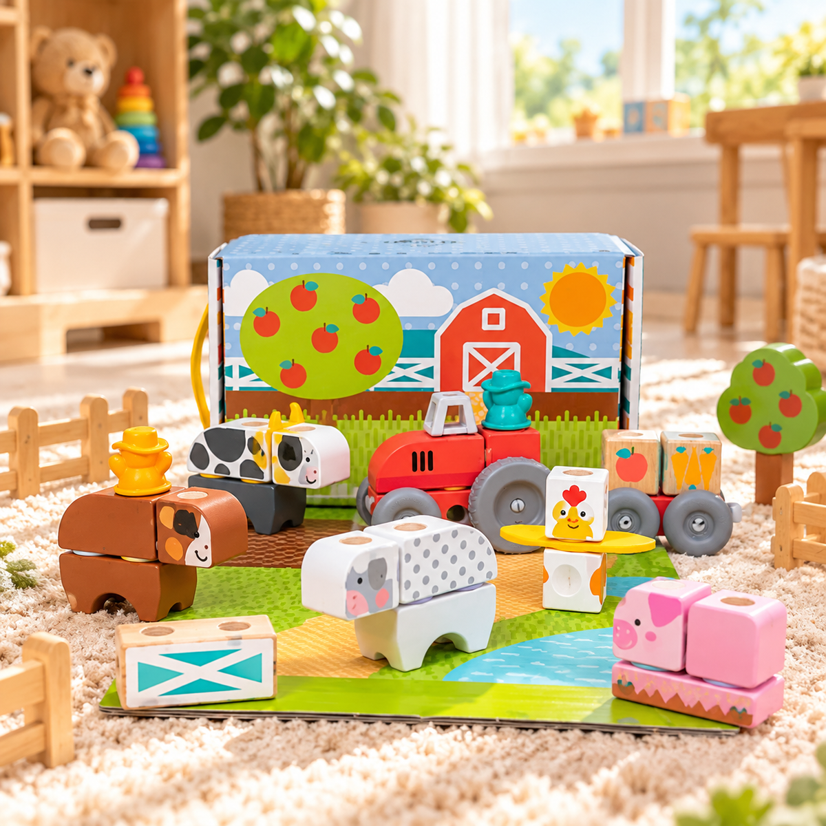 Build & Play Farm Blocks