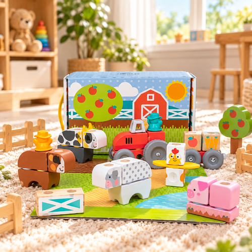 Build & Play Farm Blocks