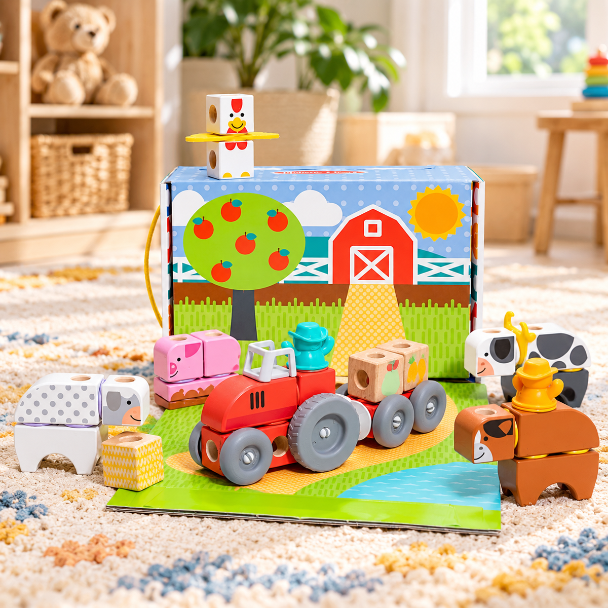 Build & Play Farm Blocks