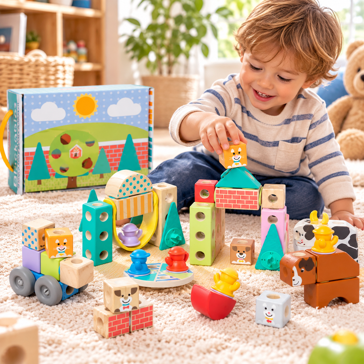 Build & Play Town Blocks