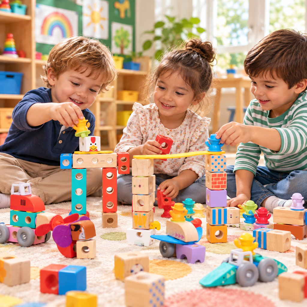 Build & Play Town Blocks