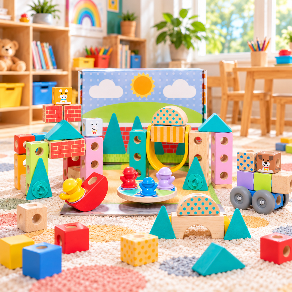 Build & Play Town Blocks