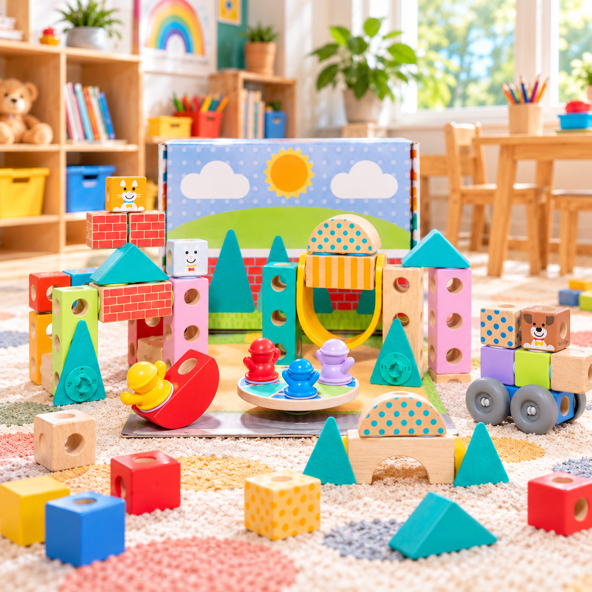 Build & Play Town Blocks