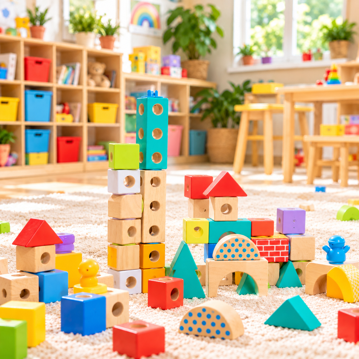 Build & Play Town Blocks