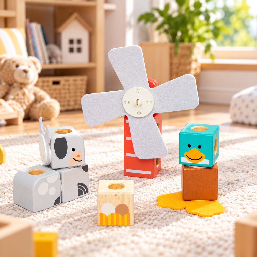 Farm Friends Connectable Blocks