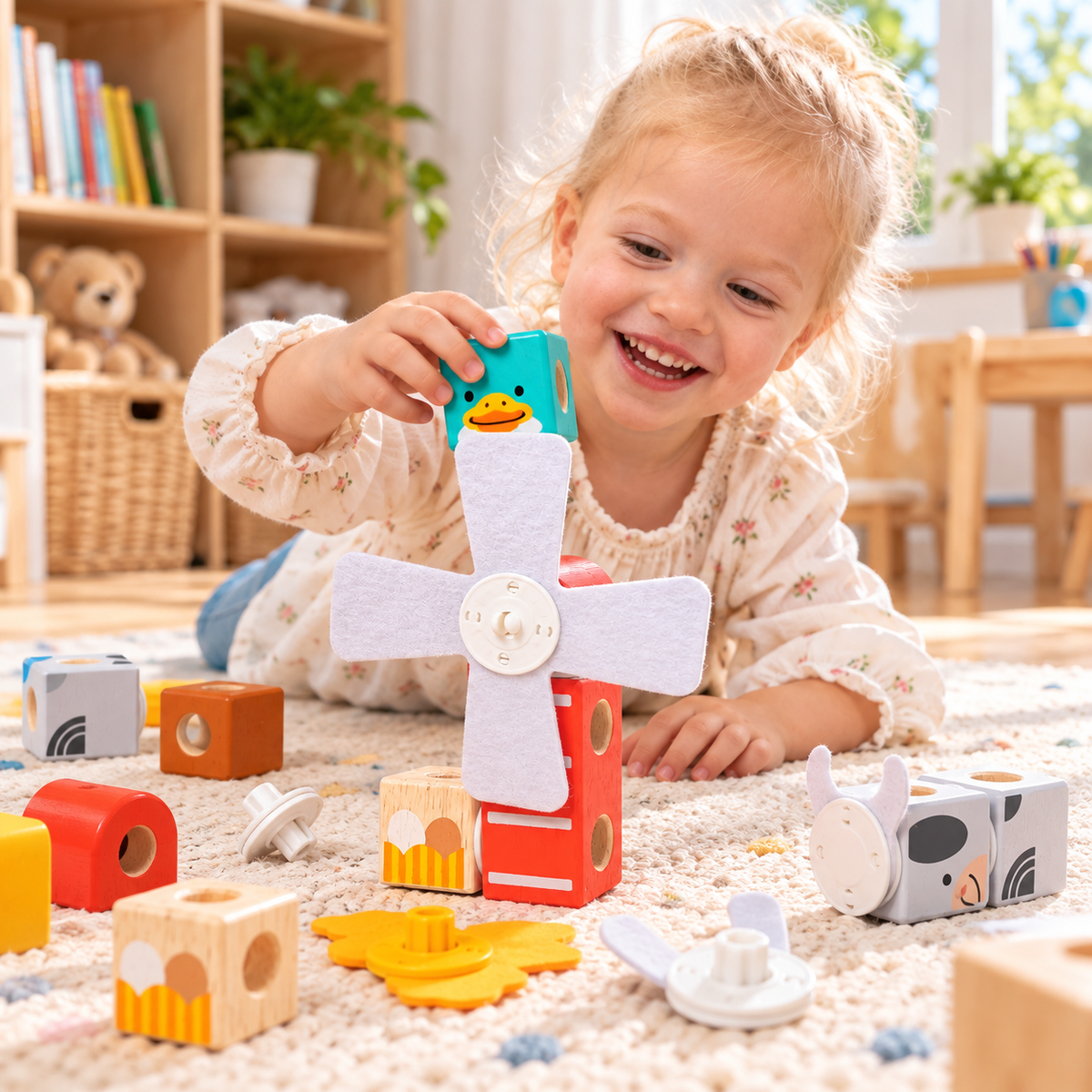 Farm Friends Connectable Blocks